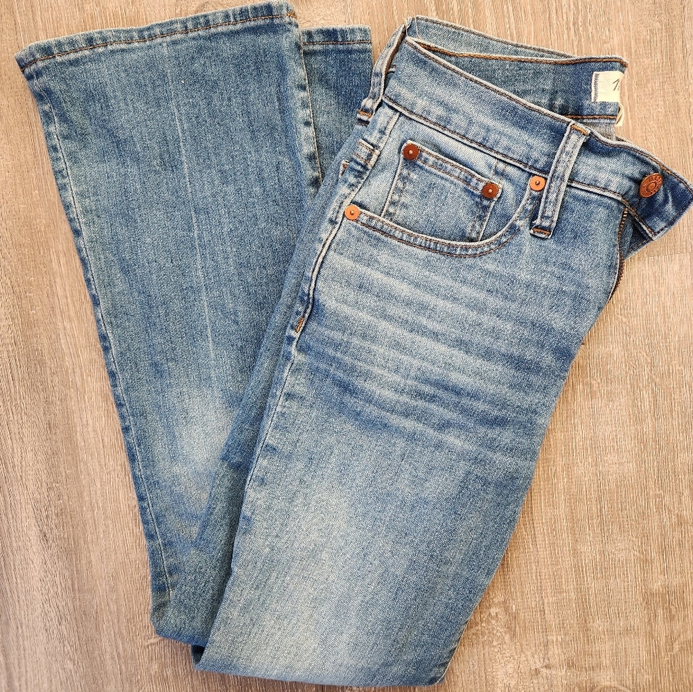 madewell size 24 cali demi boot crop